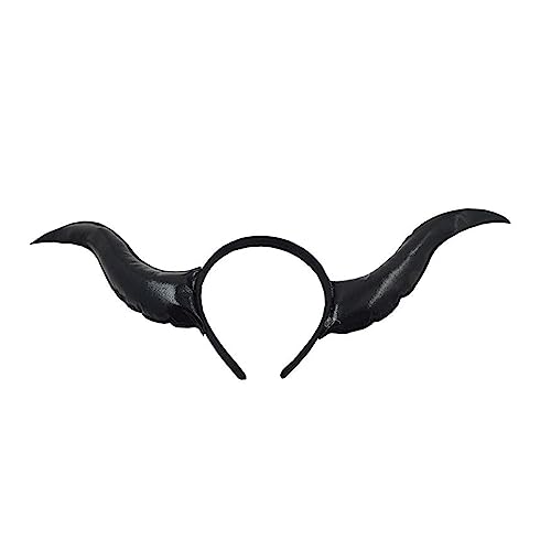 Schwarzes Horn-Stirnband, Horn, Tier, cooles Cartoon-Haarband für Bühne, Kinderkostüm, Haarschmuck, Teufel, Cosplay-Kostüm Schwarzes Horn-Stirnband, Horn, Tier, cooles Cartoon-Haarband für Bühne, Kinderkostüm, Haarschmuck, Teufel, Cosplay-Kostüm von Songelt