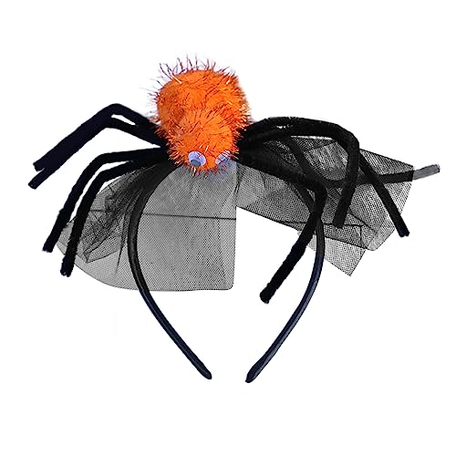 Songelt Araneid Haarreif für Kinder, Halloween-Dekoration, Themenpartys, dunkles Araneid-Stirnband mit buntem Lametta, Halloween Songelt Araneid Haarreif für Kinder, Halloween-Dekoration, Themenpartys, dunkles Araneid-Stirnband mit buntem Lametta, Halloween von Songelt