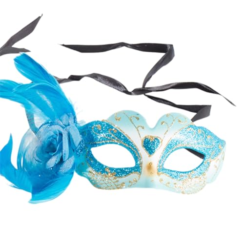 Songelt Damen Herren Kostüme Gesichtsbedeckung Festival Halloween Gesichtsbedeckung Maskerade Halbkarneval Party Aufführungen Maskerade Karneval von Songelt