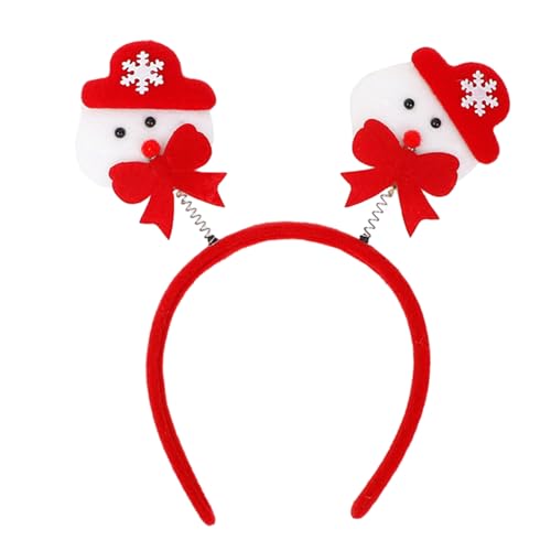 Songelt Glitzernde Kopfbedeckung Weihnachten Horn Haarreifen Festliche Stirnbänder Niedliche Kopfbedeckung für Halloween Party Dekoration Weihnachten Stirnbänder für Erwachsene von Songelt