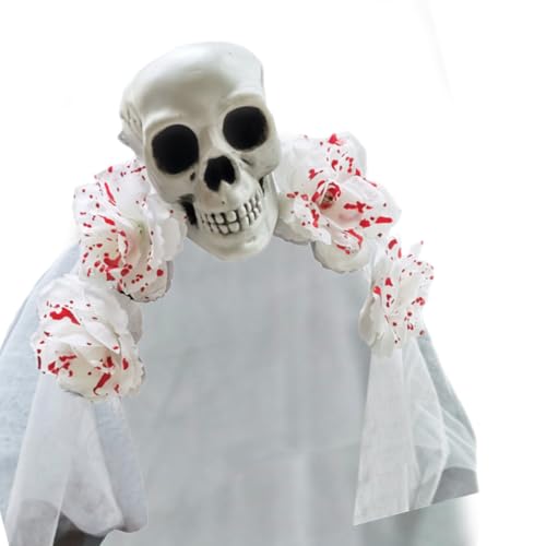 Songelt Halloween-Haarband für Erwachsene, Jugendliche, Halloween, Gothicismus, schwarzer Kopfschmuck, Kostümzubehör, verstellbare Horror-Stirnbänder von Songelt