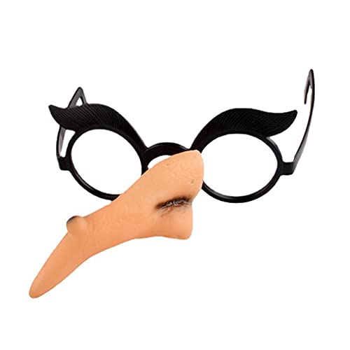 Songelt Halloween Wicked Witch Nose Glasses Frame Maskerade Carnival Party Fake Nose Cosplay Props Costume Halloween Cosplay Props Costume von Songelt