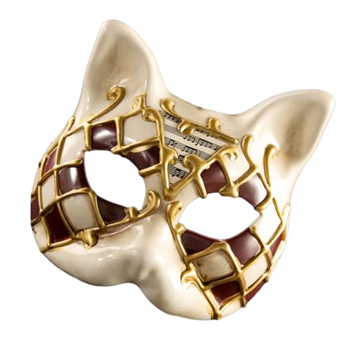 Songelt Maskerade Halbgesichtsabdeckung Maskerade Deekorationen Augenmaske für Frauen Halloween Cosplay Partys Rollenspiele Songelt Maskerade Halbgesichtsabdeckung Maskerade Deekorationen Augenmaske für Frauen Halloween Cosplay Partys Rollenspiele von Songelt