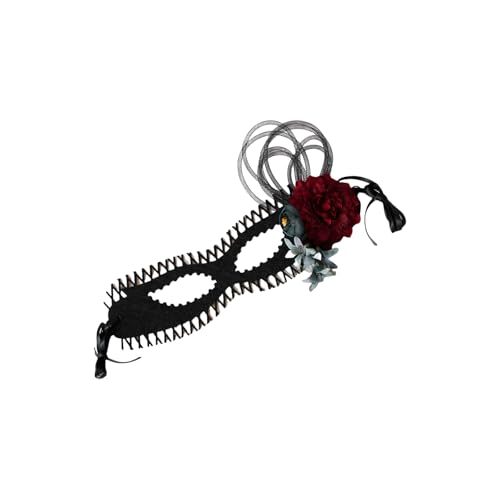 Songelt Vintage-Spitzenkostüm für Halloween, Cosplay, Halloween, halbes Gesicht, für Damen, Hochzeit, Abschlussball, atmungsaktives Gesicht Songelt Vintage-Spitzenkostüm für Halloween, Cosplay, Halloween, halbes Gesicht, für Damen, Hochzeit, Abschlussball, atmungsaktives Gesicht von Songelt