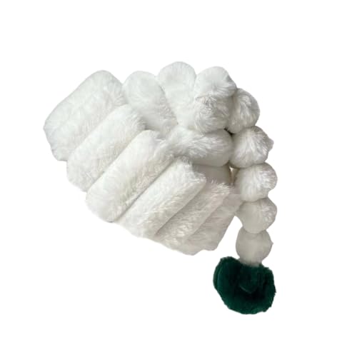 Warme Weihnachtsmannmütze, dicker Plüsch-Kopfschmuck, weiße pelzige Krempe für Partys, Cosplay-Zubehör, Erwachsene für Frauen, Kinder, Großpackung für Männer Warme Weihnachtsmannmütze, dicker Plüsch-Kopfschmuck, weiße pelzige Krempe für Partys, Cosplay-Zubehör, Erwachsene für Frauen, Kinder, Großpackung für Männer von Songelt