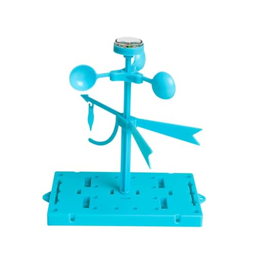 Windfahnen-Modell, Wissenschafts-Lernwerkzeug, Windschaufeln, Lernspielzeug, Schule, Laborausrüstung für Kinder, Windfahnen-Modell, Spielzeug, Kinder-Experimentier-Kits für Klassenzimmer von Songelt