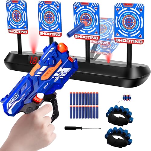 Elektrische Spielzeug Pistole für Kinder, Digitale Zielscheibe, Spielzeugpistole, Zielscheibe Kinder, Gun Spielzeug,Pistole, Geburtstag Weihnachten Geschenk für Jungen Mädchen 6-12 Jahre von Songlypian
