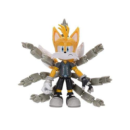 Sonic Prime 12,7 cm Tails Nine bewegliche Actionfigur Perfekt für jeden Fan Sammeln Sie die ganze Truppe mit Sonic, Mr. Dr. Eggman und Thorn Rose auch erhältlich! Sonic Prime 12,7 cm Tails Nine bewegliche Actionfigur Perfekt für jeden Fan Sammeln Sie die ganze Truppe mit Sonic, Mr. Dr. Eggman und Thorn Rose auch erhältlich! von Sonic Prime