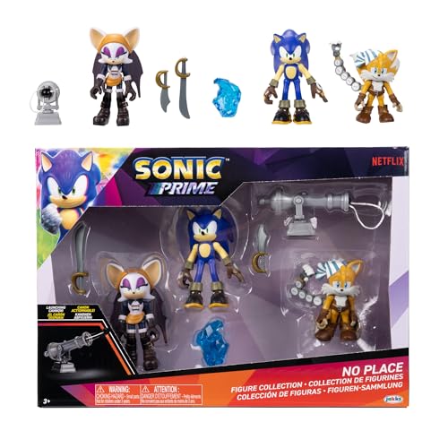 Sonic Prime - 6cm Figuren Multipack - Wave 2 Sonic Prime - 6cm Figuren Multipack - Wave 2 von Sonic Prime