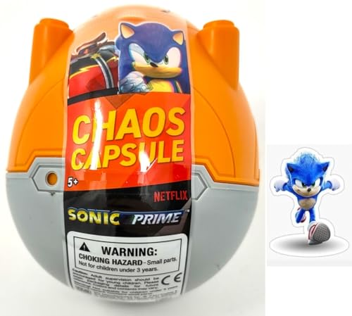 Sonic Prime Paradox Chaos Kapsel, 1 Blindbox, Bonus Sticker Bundle Sonic Prime Paradox Chaos Kapsel, 1 Blindbox, Bonus Sticker Bundle von Sonic Prime