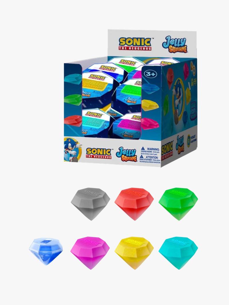 Sonic Jelly Squishmes 6 cm Sortiert Sonic Jelly Squishmes 6 cm Sortiert von Sonic The Hedgehog
