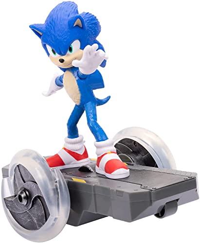 Sonic The Hedgehog 409244 Speed Auto Sonic R/C Fahrzeug mit Fernbedienung, Blau von SONIC