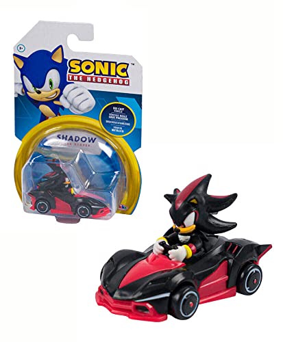 Sonic The Hedgehog 6,3 cm – Cart Racer Maßstab 1:64 (Shadow Dark Reaper) von Sonic The Hedgehog