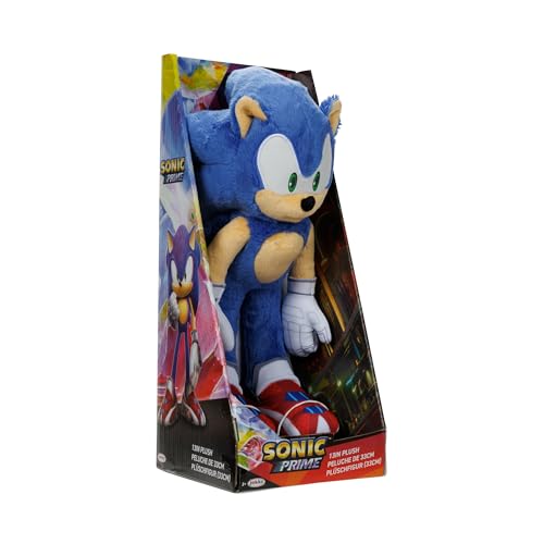 Sonic The Hedgehog Sonic Prime Plüschtier, 33 cm von Sonic The Hedgehog