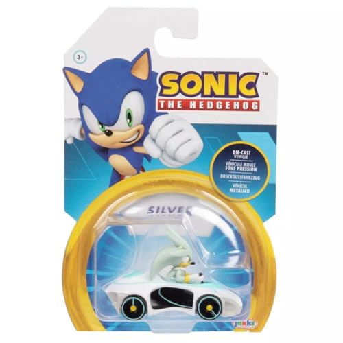 Sonic The Hedgehog Team Racing Silberdruckguss-Fahrzeug von Sonic The Hedgehog