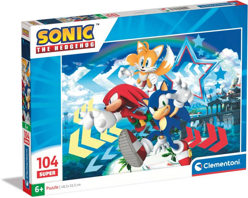 Clementoni Sonic Puzzle 104 Teile von Sonic