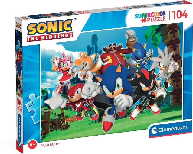 Clementoni Sonic Puzzle 104 Teile von Sonic