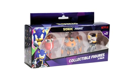 Sonic - 3 Pack - Rebel Rouge + Eggforcer + Dr Eggman von Sonic