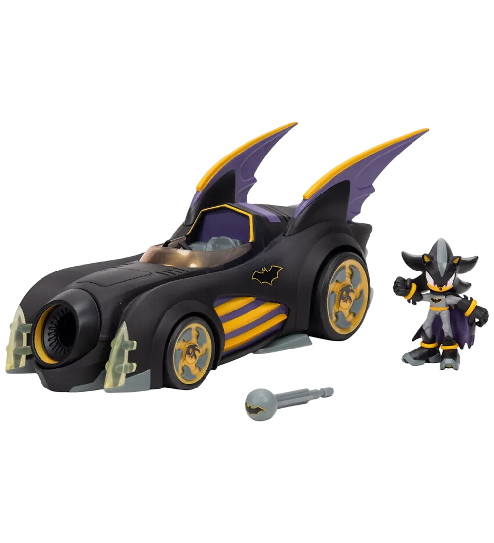 Sonic Auto m. Figur - DC x Sonic Der Igel - Shadow + Batmobil - Sonic - One Size - Spielzeugfiguren Sonic Auto m. Figur - DC x Sonic Der Igel - Shadow + Batmobil - Sonic - One Size - Spielzeugfiguren von Sonic