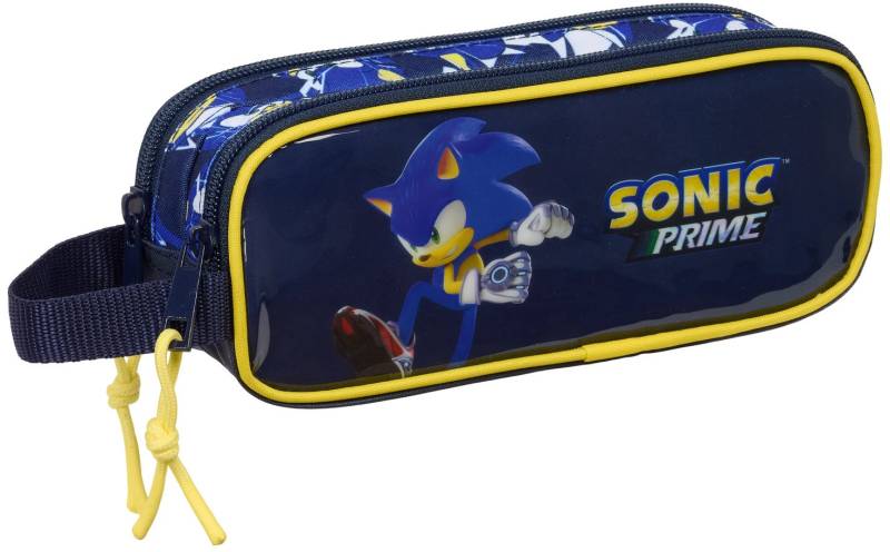 Sonic Doppel-Federmäppchen City, Blau von Sonic