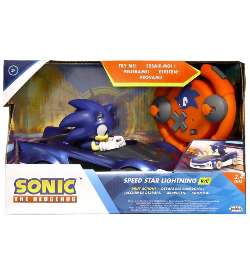 Sonic Fernbedienung Auto m. Licht - Bedienung Action - Speed Sta - Sonic - One Size - Autos Sonic Fernbedienung Auto m. Licht - Bedienung Action - Speed Sta - Sonic - One Size - Autos von Sonic