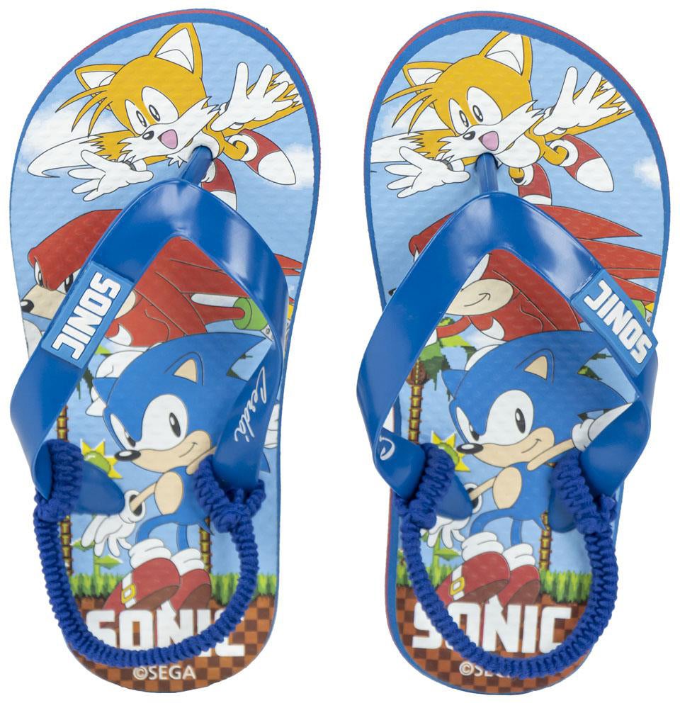 Sonic Flip-Flops mit Fersenriemen, Blau, 32-33 Sonic Flip-Flops mit Fersenriemen, Blau, 32-33 von Sonic