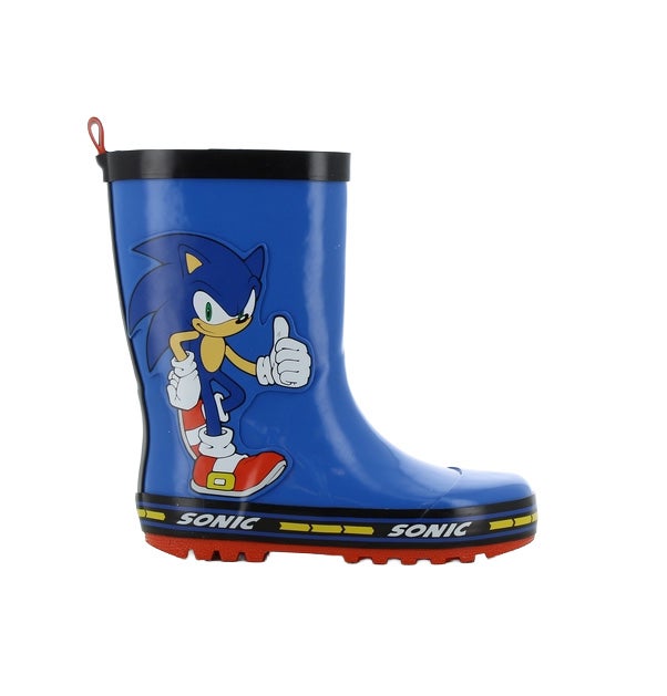 Sonic Gummistiefel, Cobalt Blue/Black, 32, Kindergummistiefel, Kinderstiefel, Gummistiefel kinder, Kids von Sonic