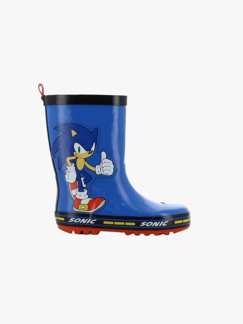 Sonic Gummistiefel, Cobalt Blue/Black, 32, Kindergummistiefel, Kinderstiefel, Gummistiefel kinder, Kids von Sonic