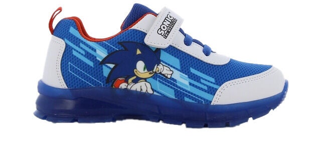 Sonic Kinder Sneaker, White/Cobalt Blue, 26, Kinderschuhe von Sonic