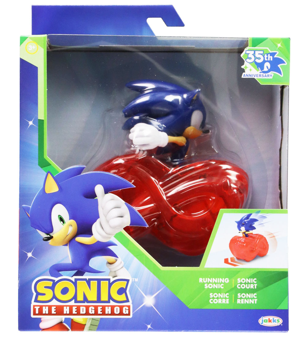 Sonic Spielfigur - 11 cm - 35-jähriges Jubiläum - Laufend Sonic - Sonic - One Size - Spielzeugfiguren Sonic Spielfigur - 11 cm - 35-jähriges Jubiläum - Laufend Sonic - Sonic - One Size - Spielzeugfiguren von Sonic
