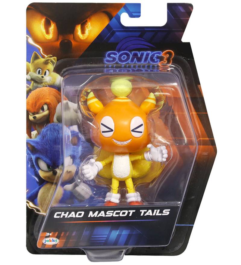 Sonic Spielfigur - 13 cm - Sonic 3 - Chao Maskottchen Tails - Sonic - One Size - Spielzeugfiguren von Sonic