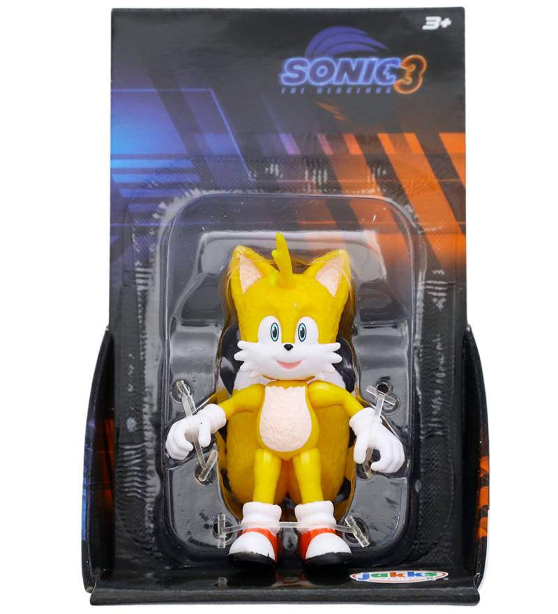 Sonic Spielfigur - 6,5 cm - Sonic 3 - Schwänze - Sonic - One Size - Spielzeugfiguren von Sonic