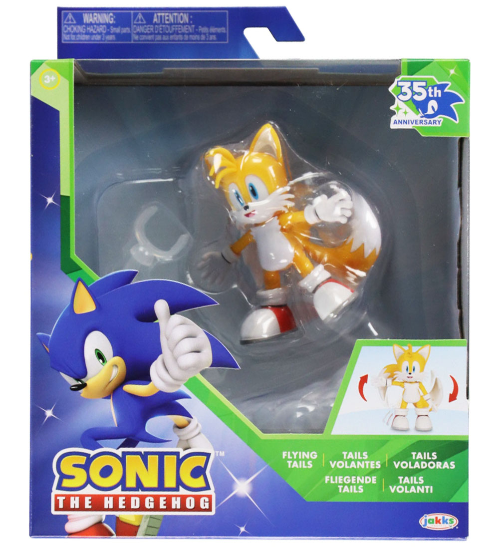 Sonic Spielfigur - 8 cm - 35-jähriges Jubiläum - Flying Tails - Sonic - One Size - Spielzeugfiguren Sonic Spielfigur - 8 cm - 35-jähriges Jubiläum - Flying Tails - Sonic - One Size - Spielzeugfiguren von Sonic