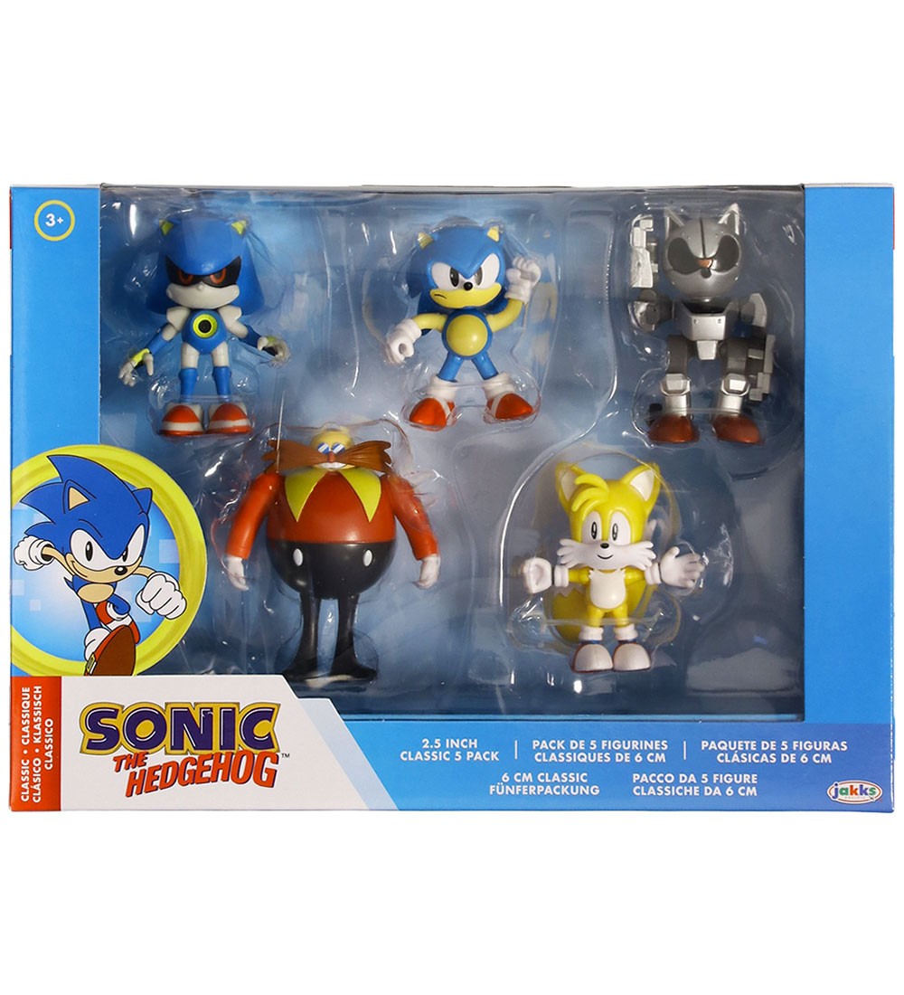 Sonic Spielfiguren - 6 cm - 5 st. - Classic+ - Sonic - One Size - Spielzeugfiguren Sonic Spielfiguren - 6 cm - 5 st. - Classic+ - Sonic - One Size - Spielzeugfiguren von Sonic