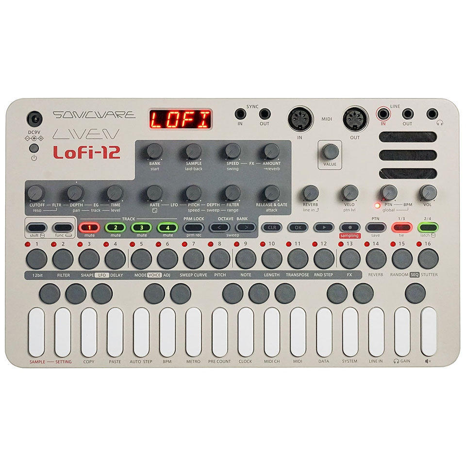 Sonicware Liven Lofi-12 Synthesizer von Sonicware