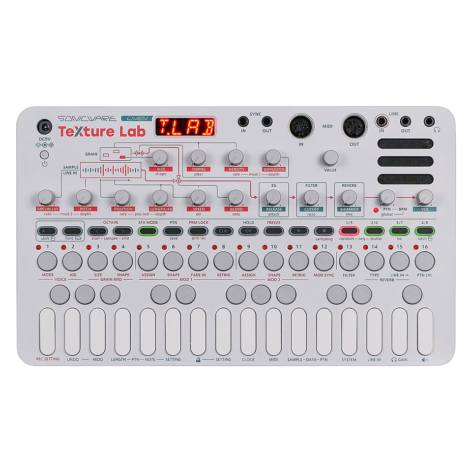 Sonicware Liven Texture Lab Synthesizer Sonicware Liven Texture Lab Synthesizer von Sonicware