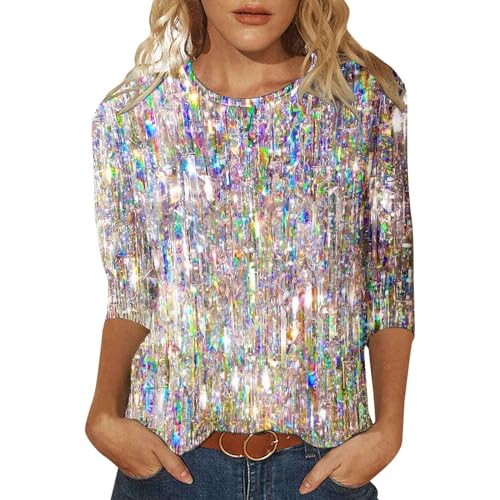 Konfetti Shirt Damen Festliche Oberteile Damen skostüm Clown Damen Festliches Oberteil Damen Große Größen Karneval Kostuem Damen Oberteil Damen Glitzer Top Konfetti Shirt Damen Festliche Oberteile Damen skostüm Clown Damen Festliches Oberteil Damen Große Größen Karneval Kostuem Damen Oberteil Damen Glitzer Top von Sonnena