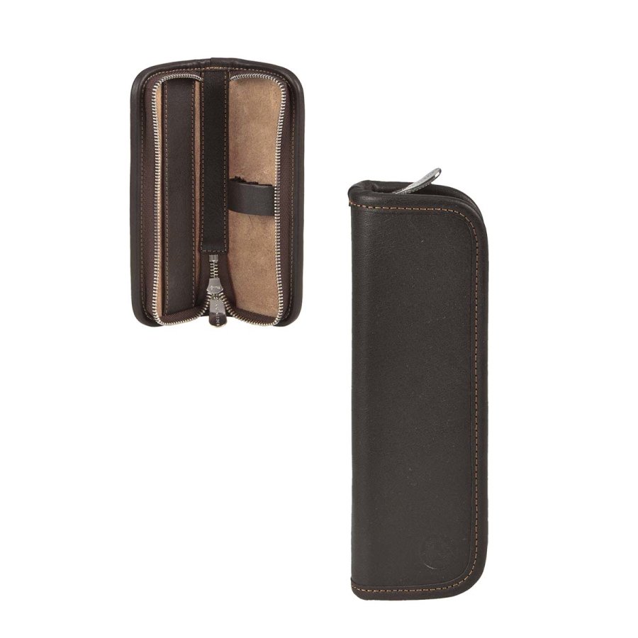 Federmäppchen Leder 16x5cm "Grass" für 3 Stifte mocca Sonnenleder Federmäppchen Leder 16x5cm "Grass" für 3 Stifte mocca Sonnenleder von Sonnenleder