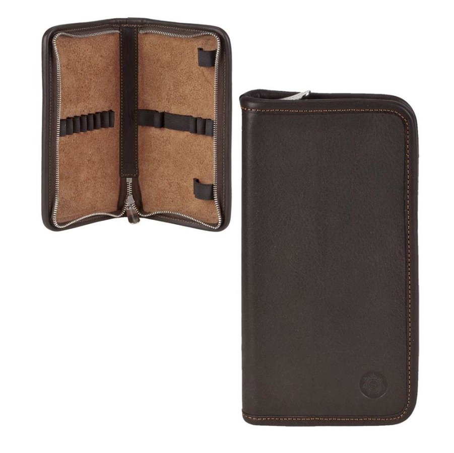 Federmäppchen Leder 19x10cm "Novalis" für 10 Stifte mocca Sonnenleder Federmäppchen Leder 19x10cm "Novalis" für 10 Stifte mocca Sonnenleder von Sonnenleder