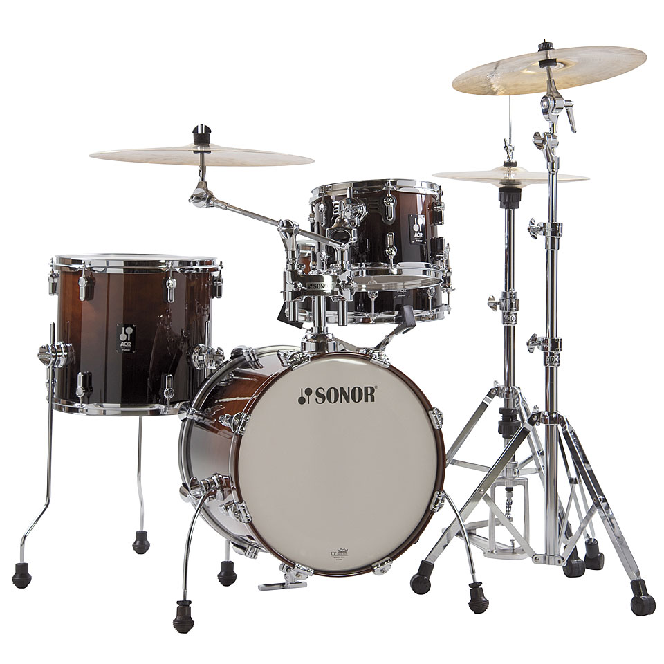 Sonor AQ2 16" Brown Fade Safari Drumset Schlagzeug Sonor AQ2 16" Brown Fade Safari Drumset Schlagzeug von Sonor