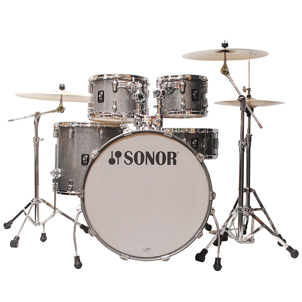 Sonor AQ2 22" Titanium Quartz Stage Drumset Schlagzeug von Sonor