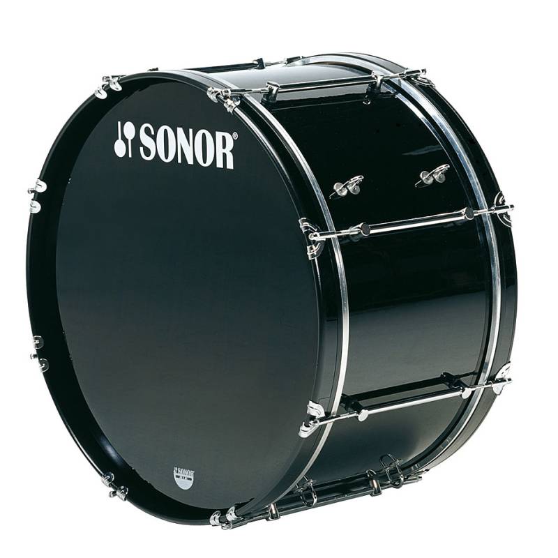 Sonor B Line 26" x 12" Marching Bass Drum Black Große Trommel von Sonor
