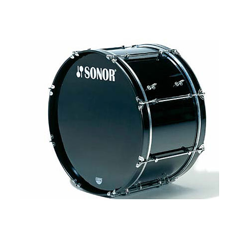 Sonor B Line 26" x 14" Marching Bass Drum Black Große Trommel von Sonor