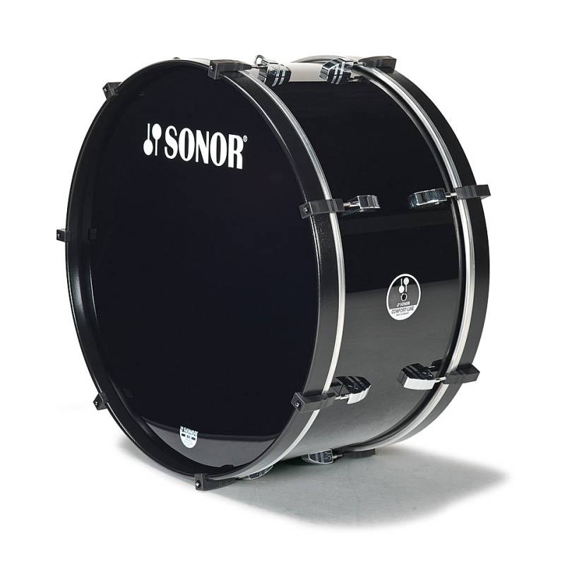 Sonor Comfort Line 26" x 14" Marching Bass Drum Black Große Trommel von Sonor