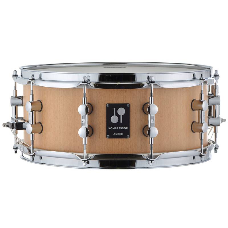 Sonor Kompressor KS 1406 SDW 14" x 6" Natural Beech Snare Drum Snare von Sonor