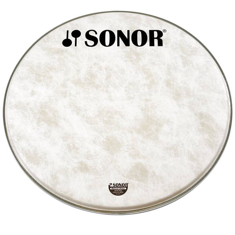 Sonor Natural 20" Standard Logo Front Head Bass-Drum-Fell von Sonor