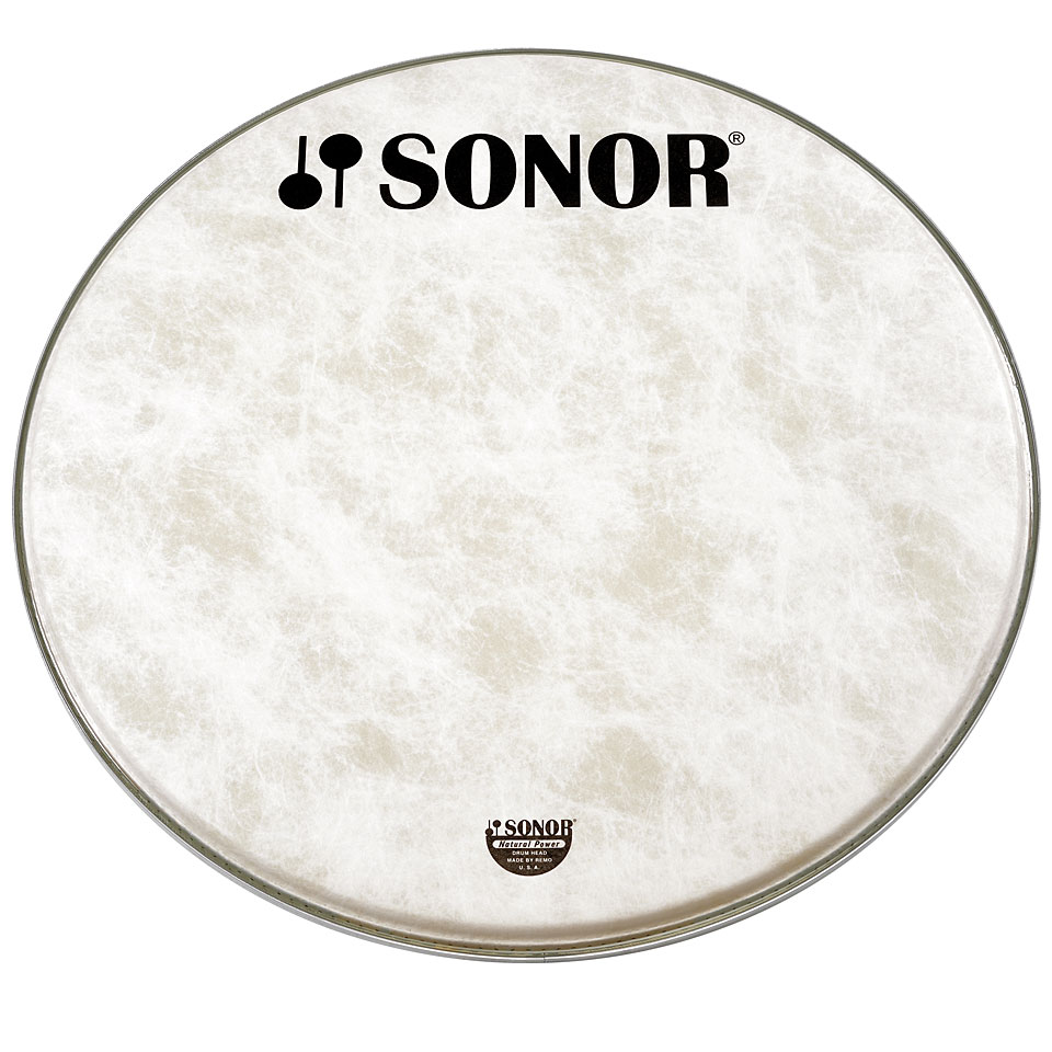 Sonor Natural 22" Standard Logo Front Head Bass-Drum-Fell von Sonor