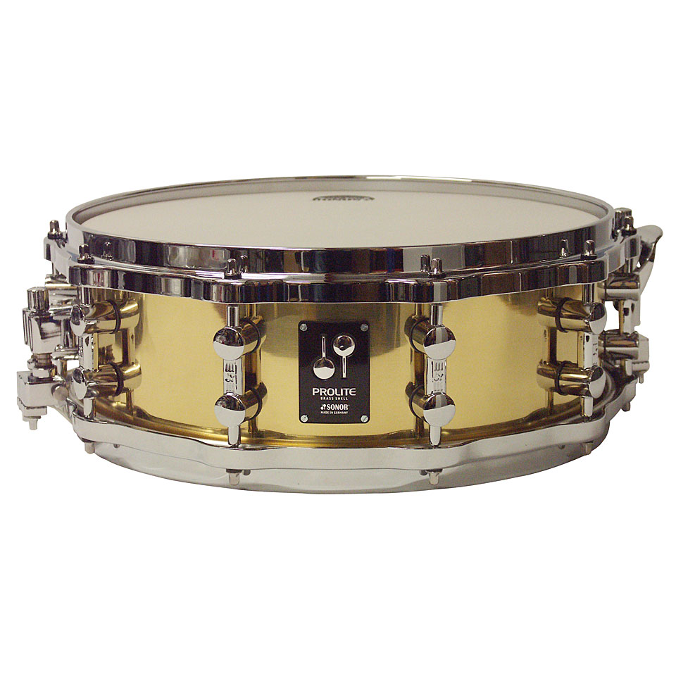 Sonor ProLite 14" x 5" Brass Snare with Die Cast Hoops Snare Drum von Sonor