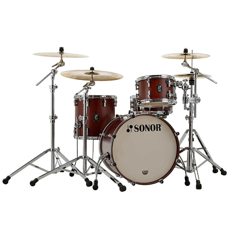 Sonor ProLite 20" Nussbaum 3 Pcs. Shell Set Schlagzeug Sonor ProLite 20" Nussbaum 3 Pcs. Shell Set Schlagzeug von Sonor