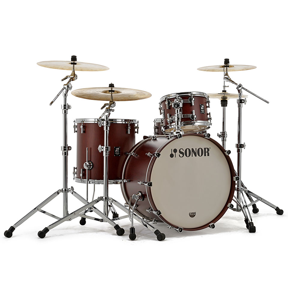 Sonor ProLite 22" Nussbaum 3 Pcs. Shell Set With Mount Schlagzeug von Sonor